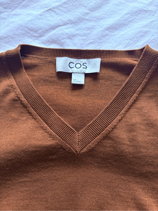 COS Sweaters - COS V-Neck short sleeve Knit Sweater